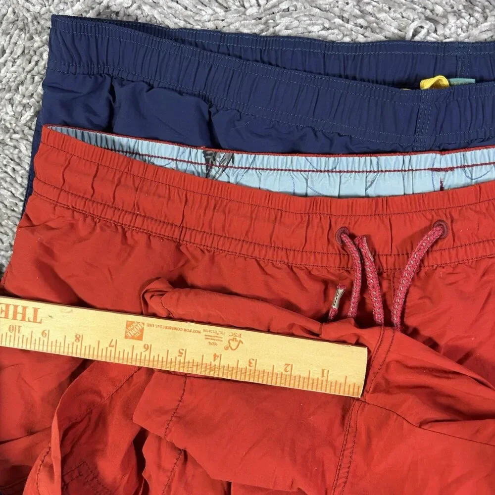 Tommy Bahama Swim Trunks Lot of Two Mens XXL Summer Beach Cargo Tropical Lined